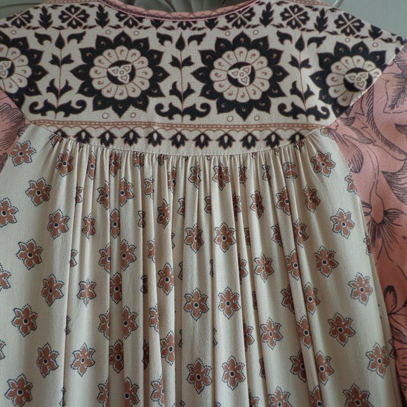 FIRM NWOT SPELL LIONHEART SUNDOWN GOWN XS Floral - Picture 3 of 16